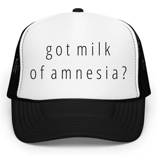 Trucker Hat- Got milk? Trucker Hat- Got milk?