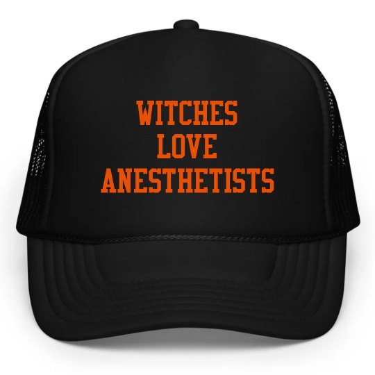 Trucker Hat- Witches love anesthetists Trucker Hat- Witches love anesthetists
