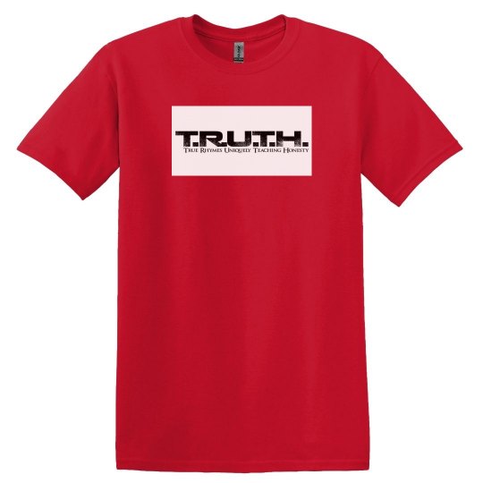 T.R.U.T.H t-shirt red T.R.U.T.H t-shirt red