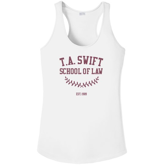 TS Law School Tank - White TS Law School Tank - White