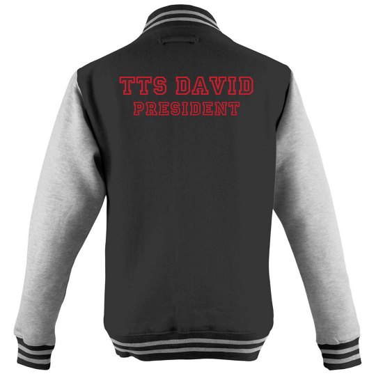 TTS David Fleece Letterman jacket