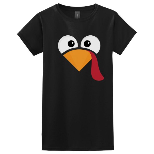 Turkey Face Heart Thanksgiving Turkey Face Heart Thanksgiving