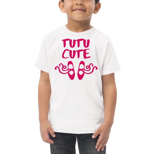 Tutu Cute Ruffle Tee (toddler) Raspberry Pink