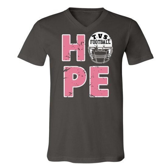 TVS Pink Out Football tee TVS Pink Out Football tee