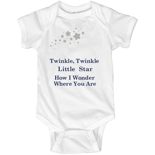 twinkle star wht/nav/slv