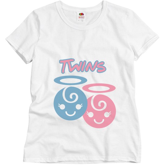 Twins MaternityT-Shirt