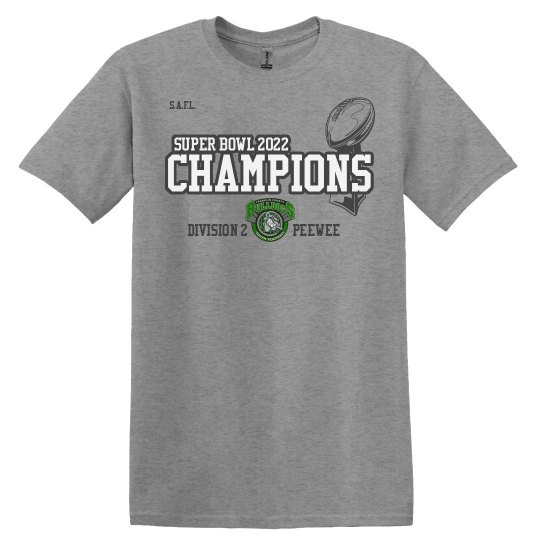 Two Time Super Bowl Champion PeeWee Tee Two Time Super Bowl Champion PeeWee Tee