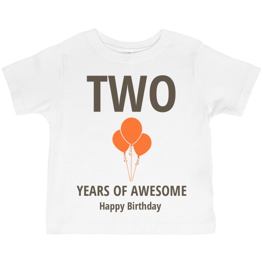 Two years of awesome Two years of awesome