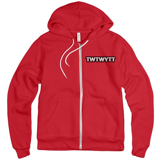 TWTWYTT Zip Up (Red)