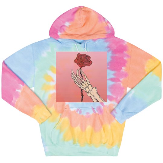 Tye Dye Skeletons Hoodie