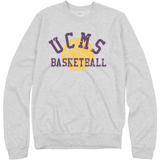 UCMS Basketball sweatshir