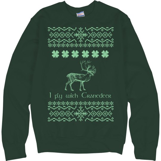 Ugly Sweater Cranedeer Sweatshirt
