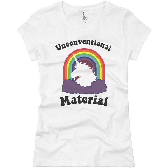 Unconventional Material T-Shirt