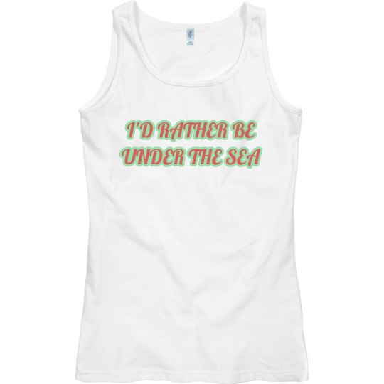 UNDER THE SEA TANK TOP UNDER THE SEA TANK TOP