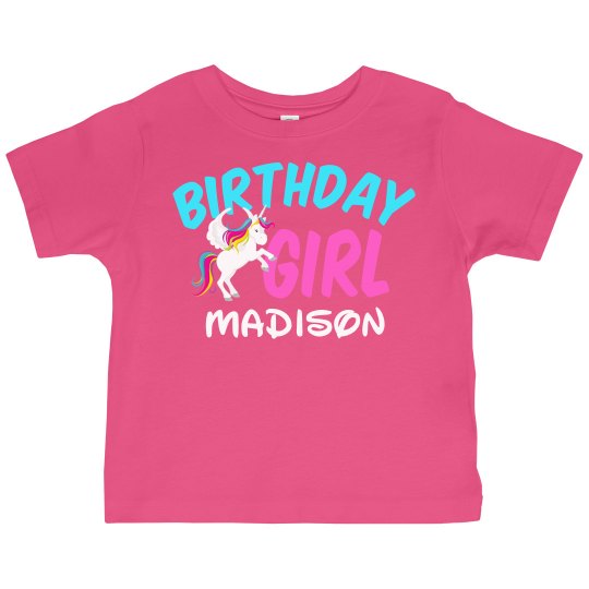 Unicorn Birthday Girl Cute Unicorn Birthday Girl Cute