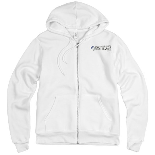 Unisex Fleece Full Zip Midweight Hoodie