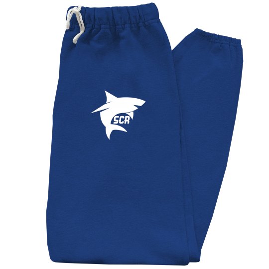 Unisex Fleece Sweatpants - Royal