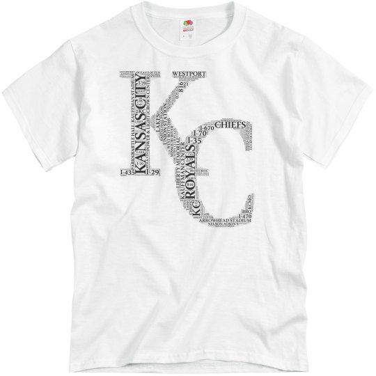 Unisex KC MO Word T Unisex KC MO Word T