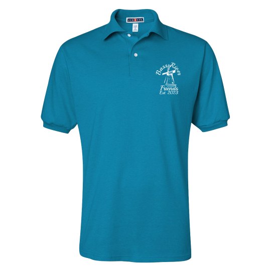 Unisex Polo/Golf Shirt, White Logo Unisex Polo/Golf Shirt, White Logo