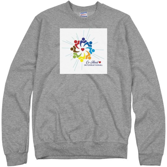 Unisex Sweatshirt "Love Heals" back