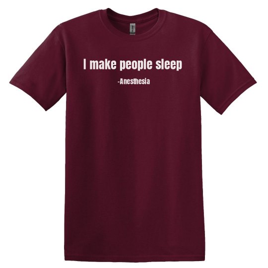 Unisex T- I make people sleep
