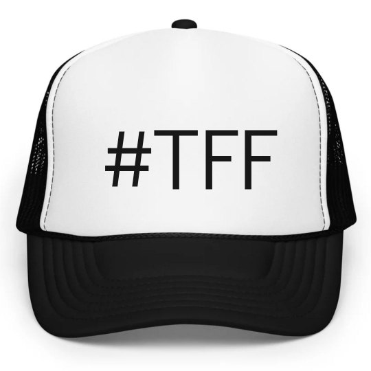 Unisex Trucker Hat - #TFF Unisex Trucker Hat - #TFF