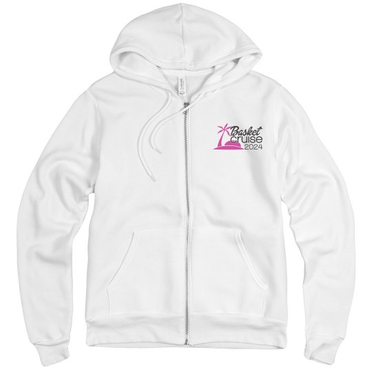 Unisex Zip Hoodie with Logo & Itinerary