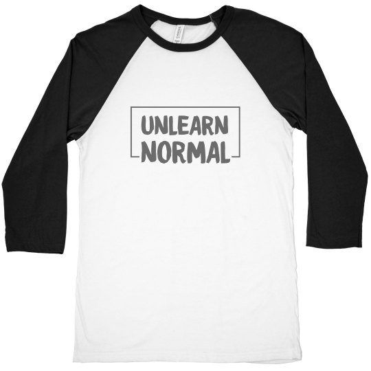 UnlearnNormal Unisex Raglan