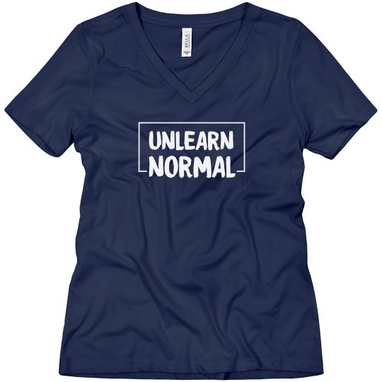 UnlearnNormal V-neck T
