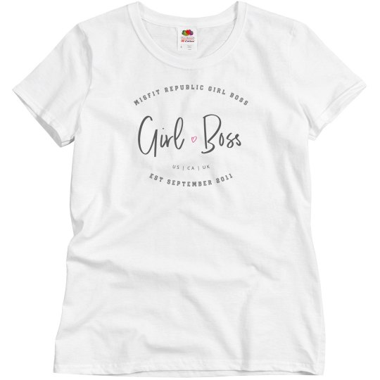 US CA UK GirlBoss tee US CA UK GirlBoss tee
