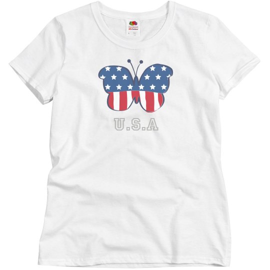 Usa buterfly top