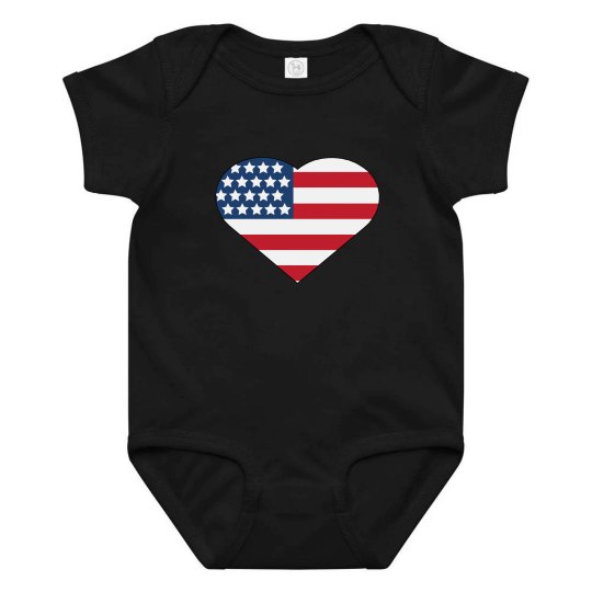 Usa flag baby 