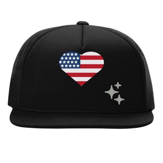 Usa flag hat