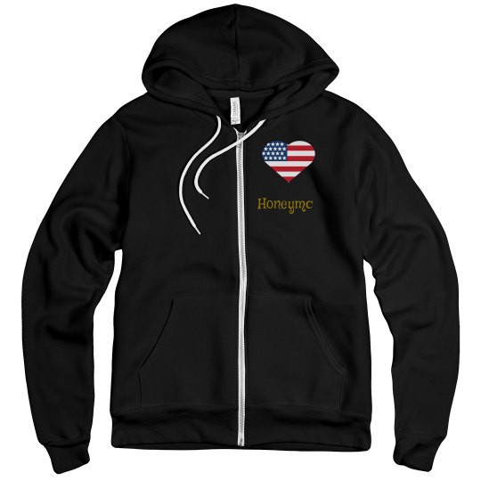 Usa flag Mc hoodie