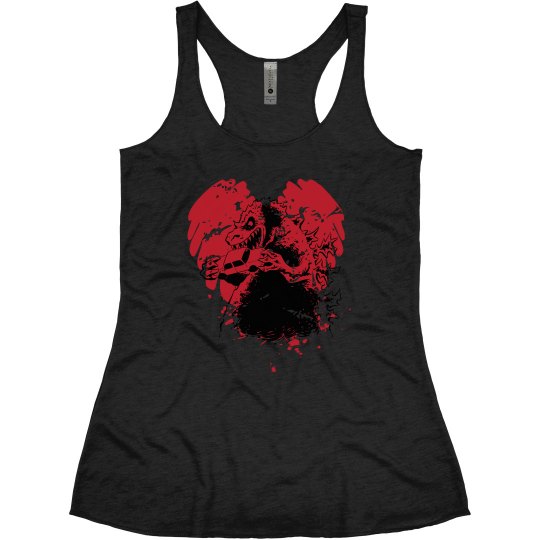 Valentine Monster Top