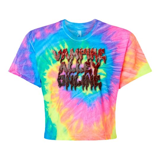 Vampire Alley Online Acid Crop Top
