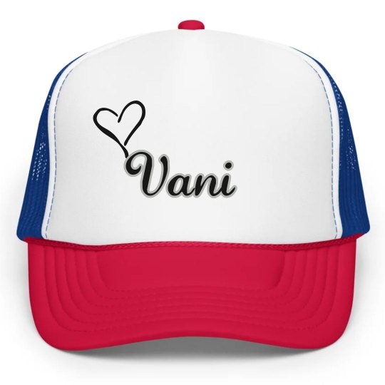 Vani's Neon Logo Hat Vani's Neon Logo Hat