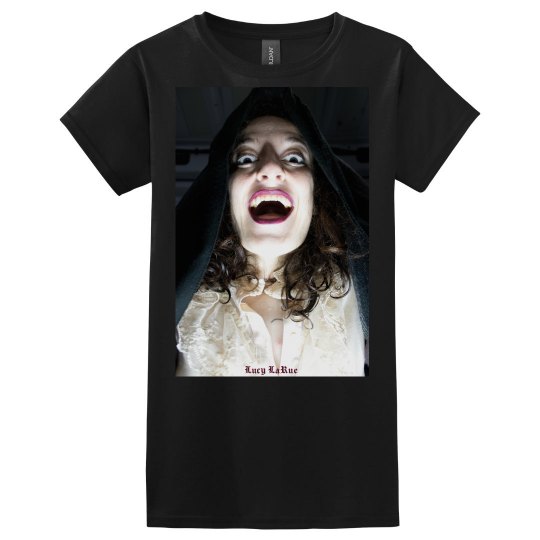 Vanpire Costume Character Photo Lucy LaRue Fitted Tee