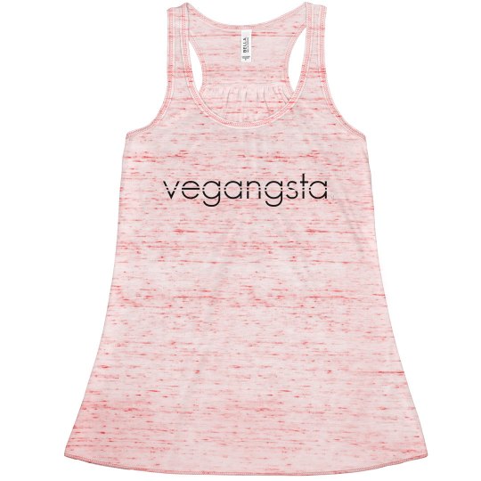 vegangsta racerback tank top