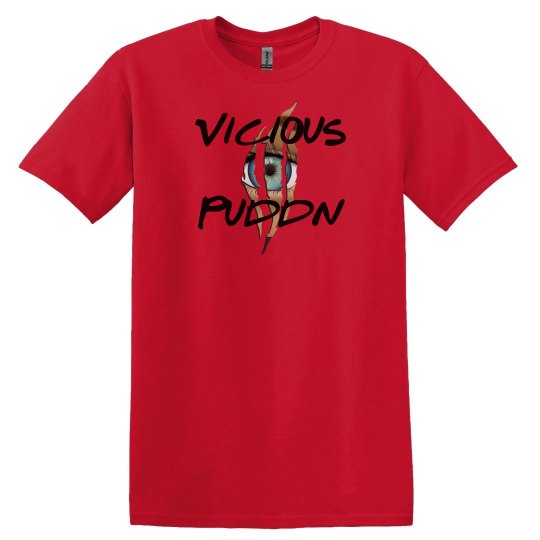 Vicious Puddn Red Tee