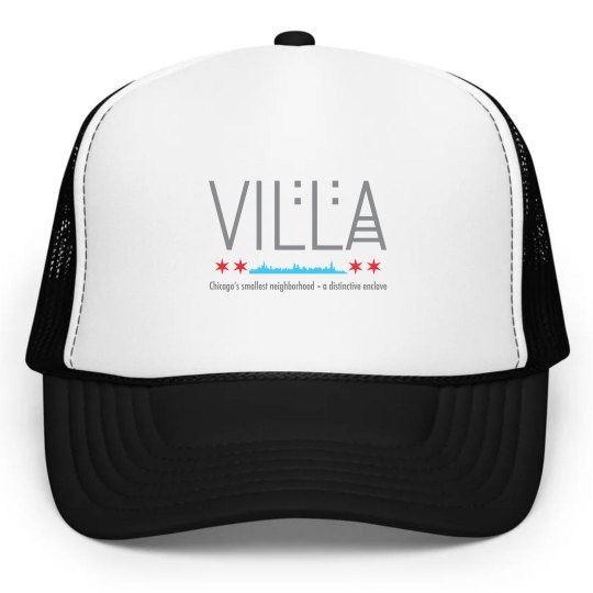 Villa Chicago Skyline Trucker Hat