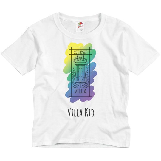 Villa Kid Painted Villa Logo Tee Villa Kid Painted Villa Logo Tee