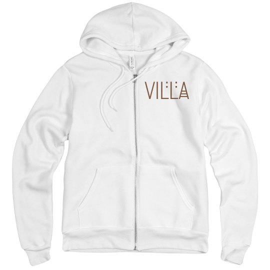 Villa Logo Full Zip Hoodie