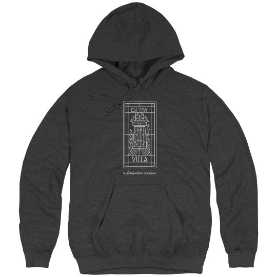 Villa Original Inverted Line Logo Heavy Weight Hoodie
