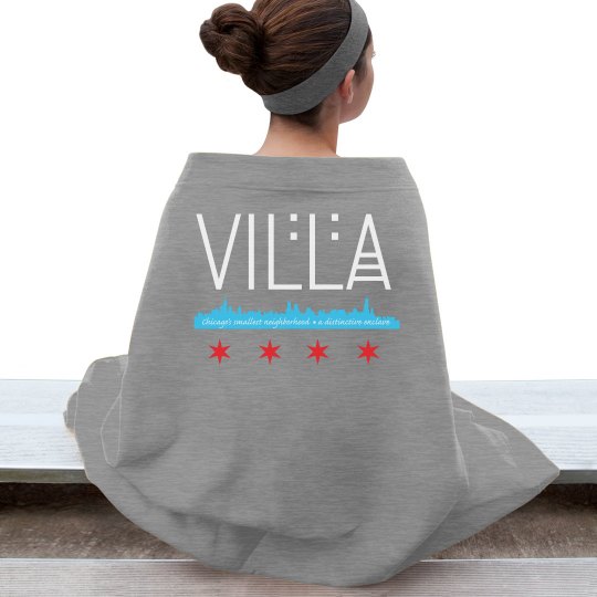 Villa Skyline GILDAN DRYBLEND STADIUM BLANKET