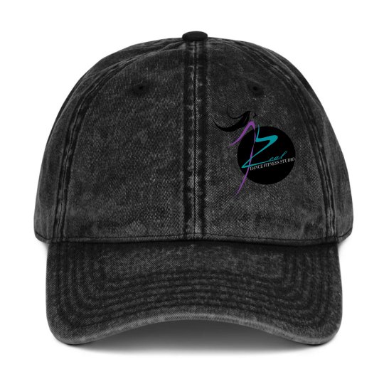 Vintage Black Cap with Zeal Logo