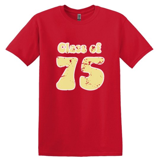 VINTAGE CW CLASS OF 75 TSHIRT