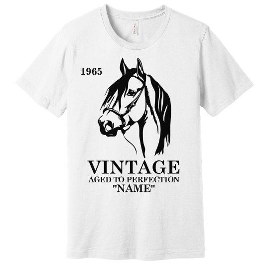 Vintage Horse Birthday shirt 