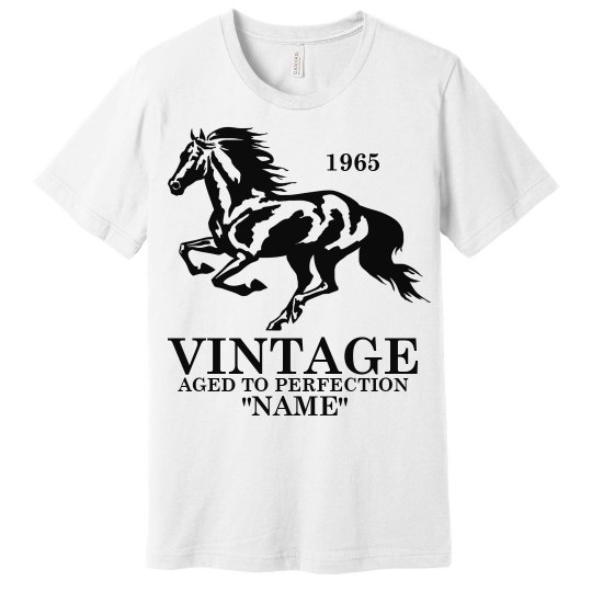 Vintage Horse Birthday shirt 