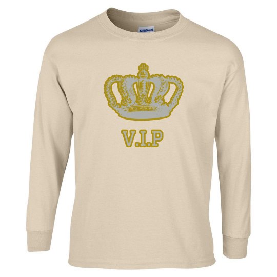 V.I.P crown tshirt long sleeve